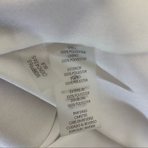 Calvin Klein Boho Ruffle Floral Embroidered Peasant Dress Sz S - Picture 7 of 7